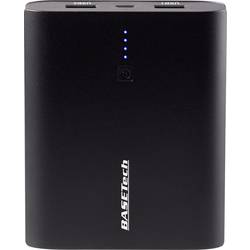 Powerbanka Basetech BT-PBB10, Li-Ion akumulátor, 10000 mAh, čierna