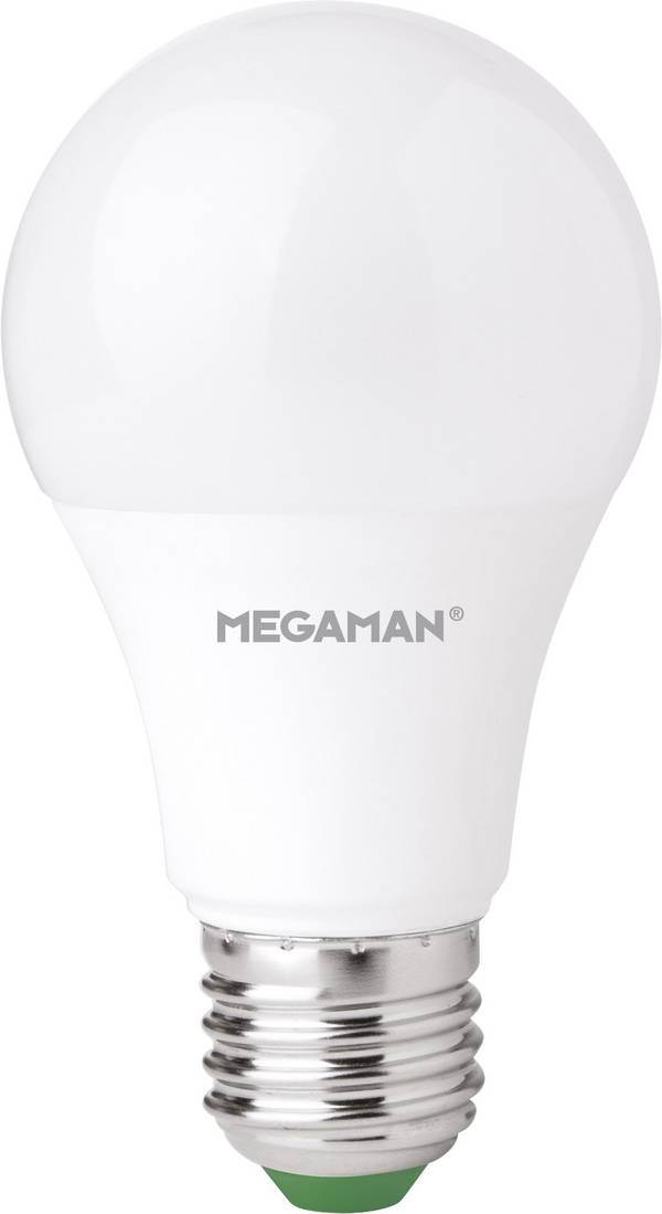 Megaman MM21126 LED Energetická třída (EEK2021) G (A - G) E27 klasická žárovka 6 W = 40 W teplá bílá (Ø x v) 60 mm x 109 mm stmívatelná 1 ks