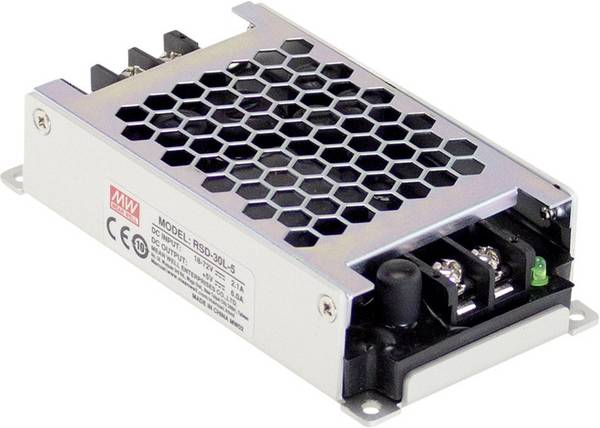 MEAN WELL RSD-30G-5 DC/DC měnič napětí 12 V/DC, 24 V/DC, 36 V/DC - 5 V/DC/6 A 30 W