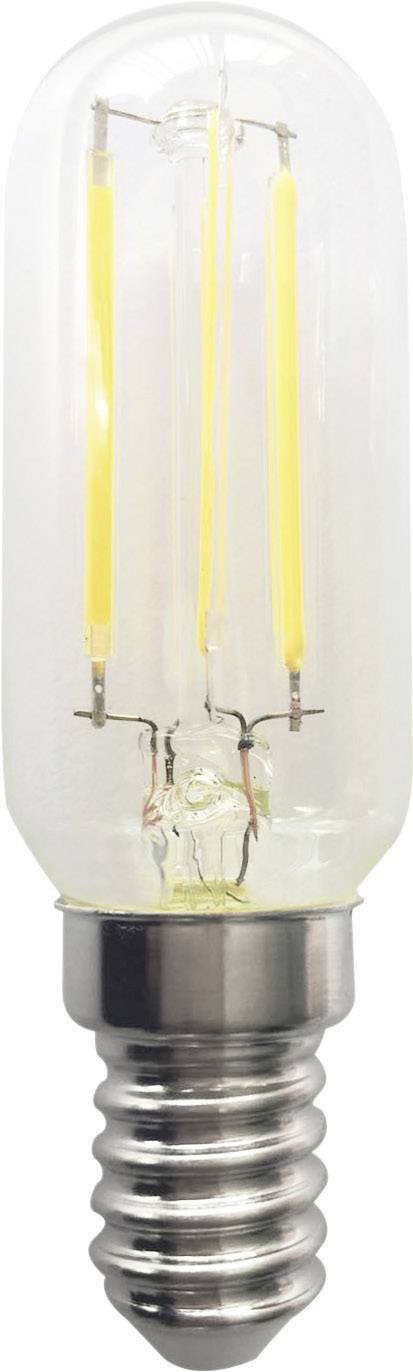 LightMe LM85272 LED Energetická třída (EEK2021) E (A - G) E14 tyčový tvar 4 W teplá bílá (Ø x d) 25 mm x 80 mm vlákno 1 ks