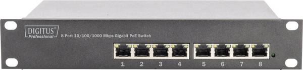 Digitus DN-95317 DN-95317 síťový switch 8 portů 10 / 100 / 1000 MBit/s funkce PoE