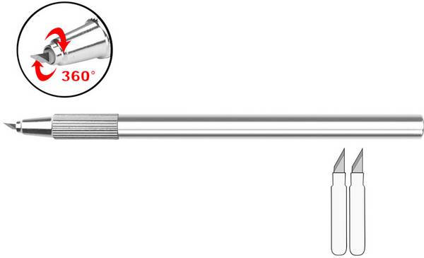 Donau Elektronik MS02 Přesný nůž za šablonu/křivku