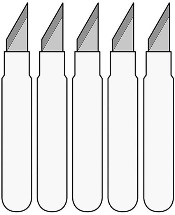 Donau Elektronik MS02-E  Náhradní čepele
