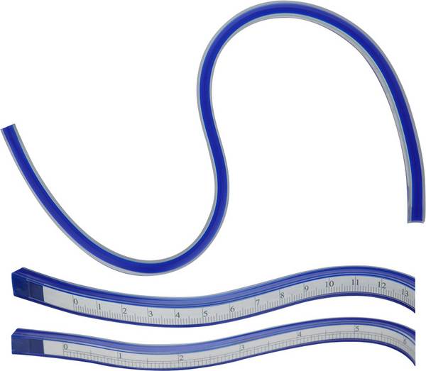 Donau Elektronik MLK60  křivítko plast, ocel modrá 60 cm