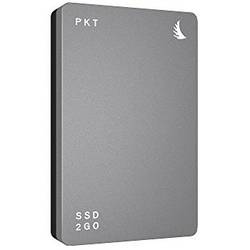 Externí SSD disk Angelbird SSD2go PKT, 512 GB, USB-C™ USB 3.1, šedá