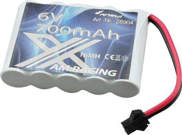 Amewi 28904 akupack NiMH (modelářství), 6 V, 700 mAh, články 5, Stick, zásuvka Micro-Car