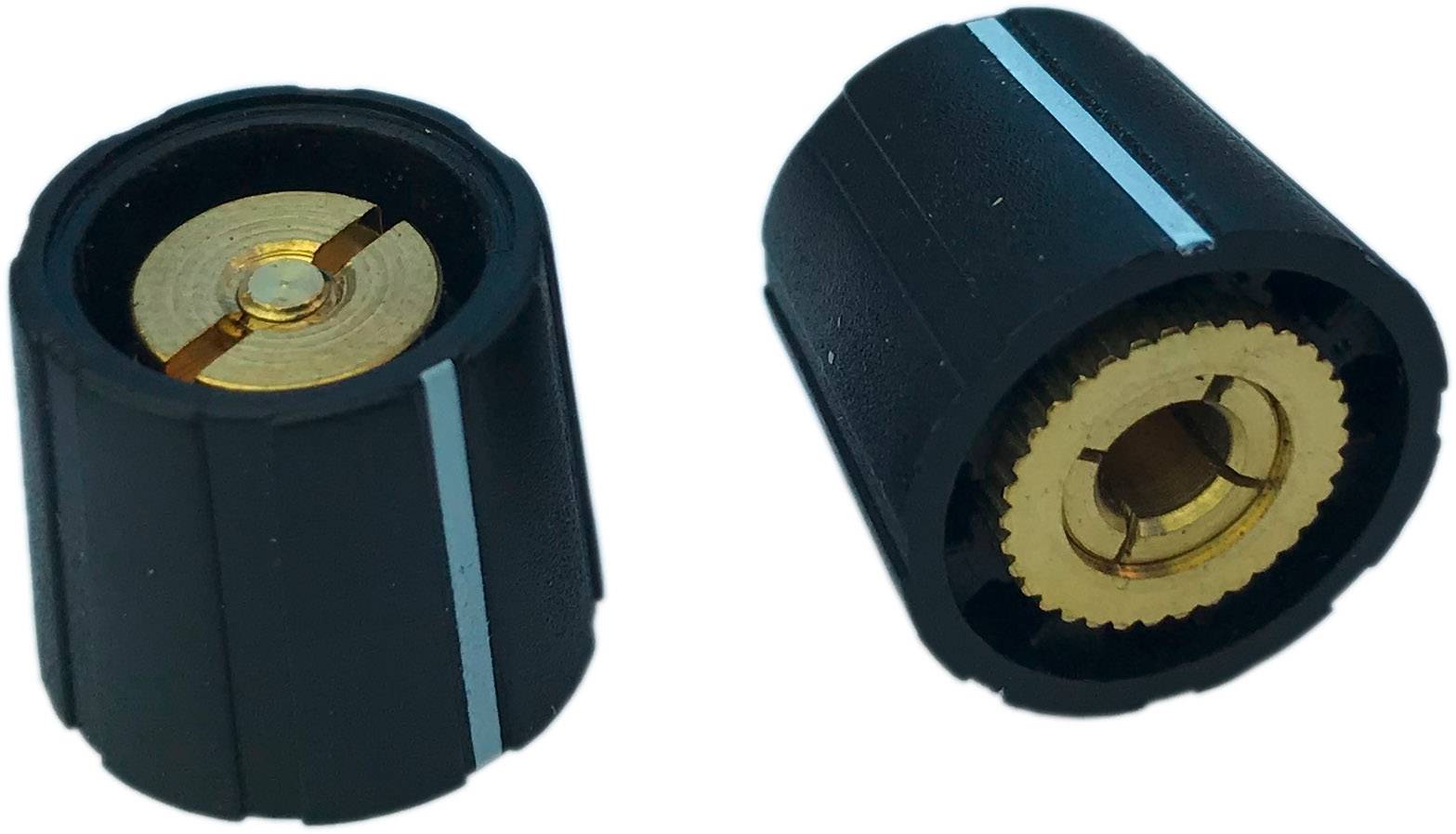 PSP S150-400-1 S150-400-1 otočný knoflík černá (Ø x v) 15 mm x 13.5 mm 1 ks