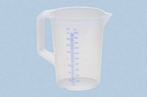 Hünersdorff 937000 odměrka 2000 ml plast