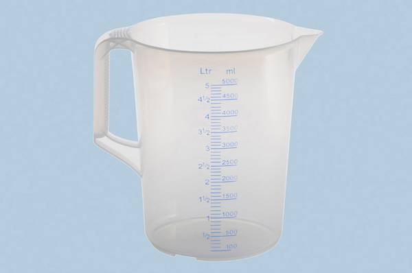 Hünersdorff 939000 odměrka 5000 ml plast