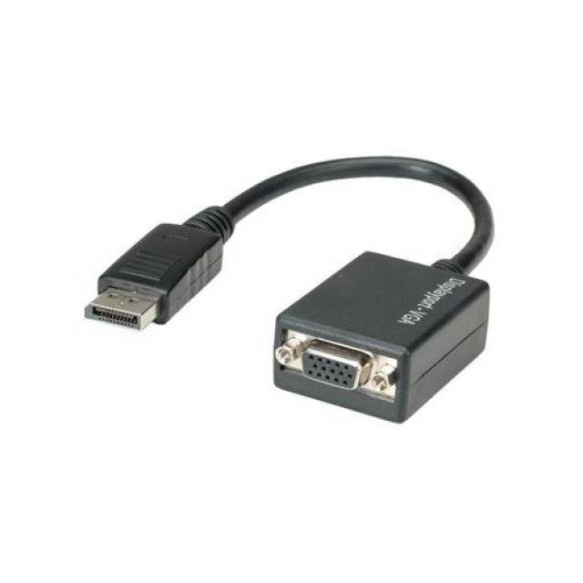 TECHly IADAP-DSP-250 DisplayPort / VGA adaptér [1x zástrčka DisplayPort - 1x VGA zásuvka] černá 0 mm-10