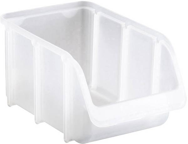 Hünersdorff 673700 skladový box , vhodné pro potraviny, (d x š x v) 242 x 240 x 145 mm, transparentní, 1 ks