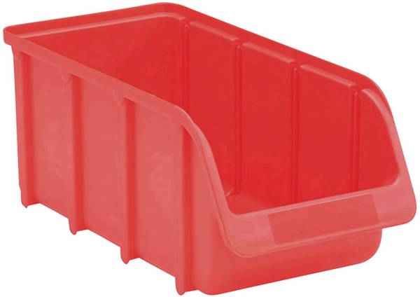 Hünersdorff 683100 skladový box , stohovatelné, (š x v x h) 315 x 145 x 125 mm, červená, 1 ks