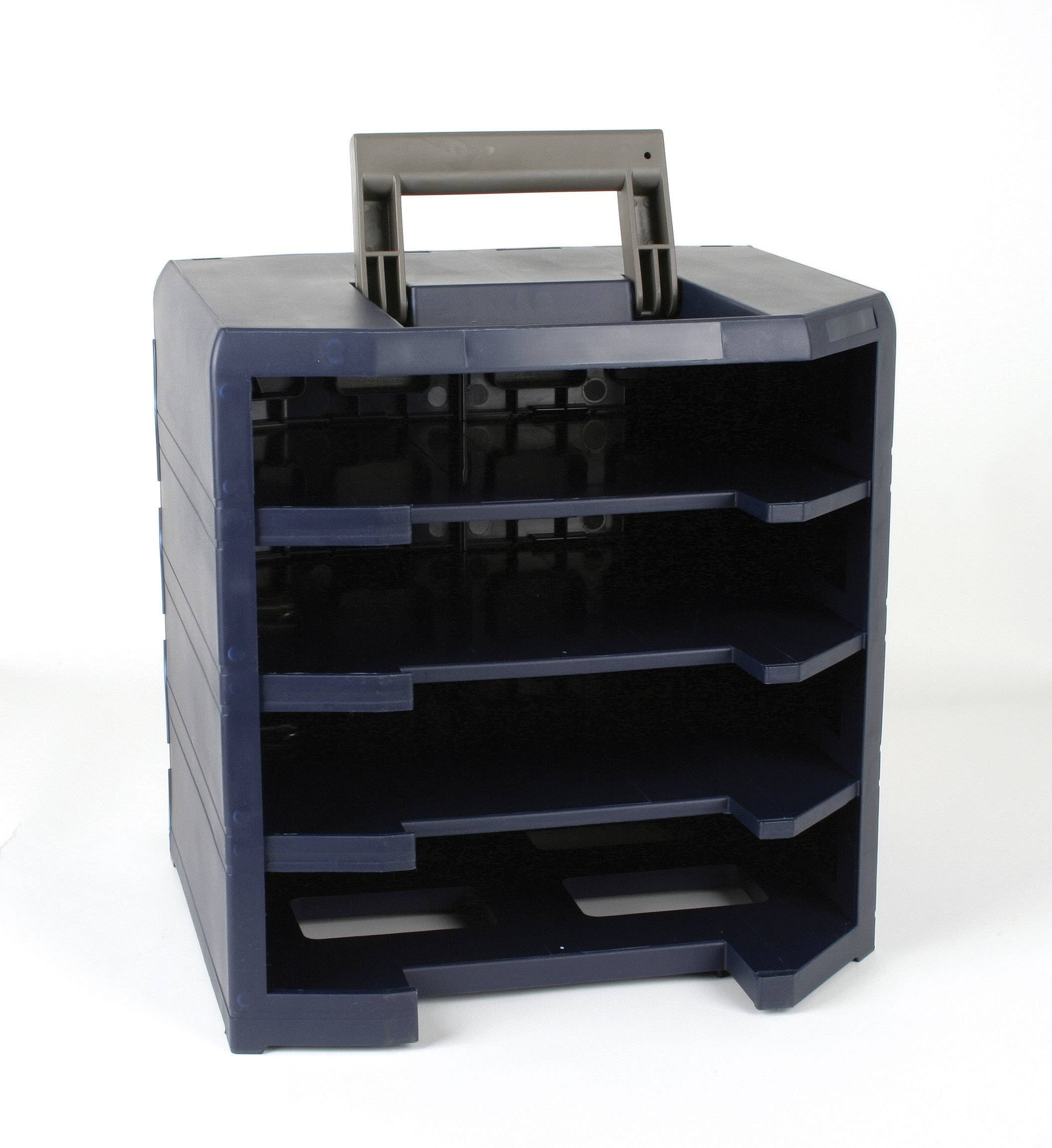 raaco HandyBoxxser nosný rám pro boxy na díly (d x š x v) 305 x 347 x 342 mm přihrádek: 4 Vč. rukojeti Obsah 1 ks