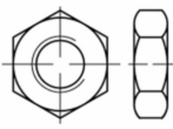 TOOLCRAFT  TO-5371839 šestihranné matice M4      nerezová ocel A4 100 ks