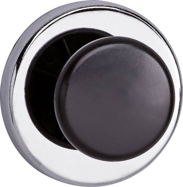 Maul silný magnet  (Ø x v) 67 mm x 33 mm kulatý, s knoflíkem pro uchopení stříbrná, černá 1 ks 6155096