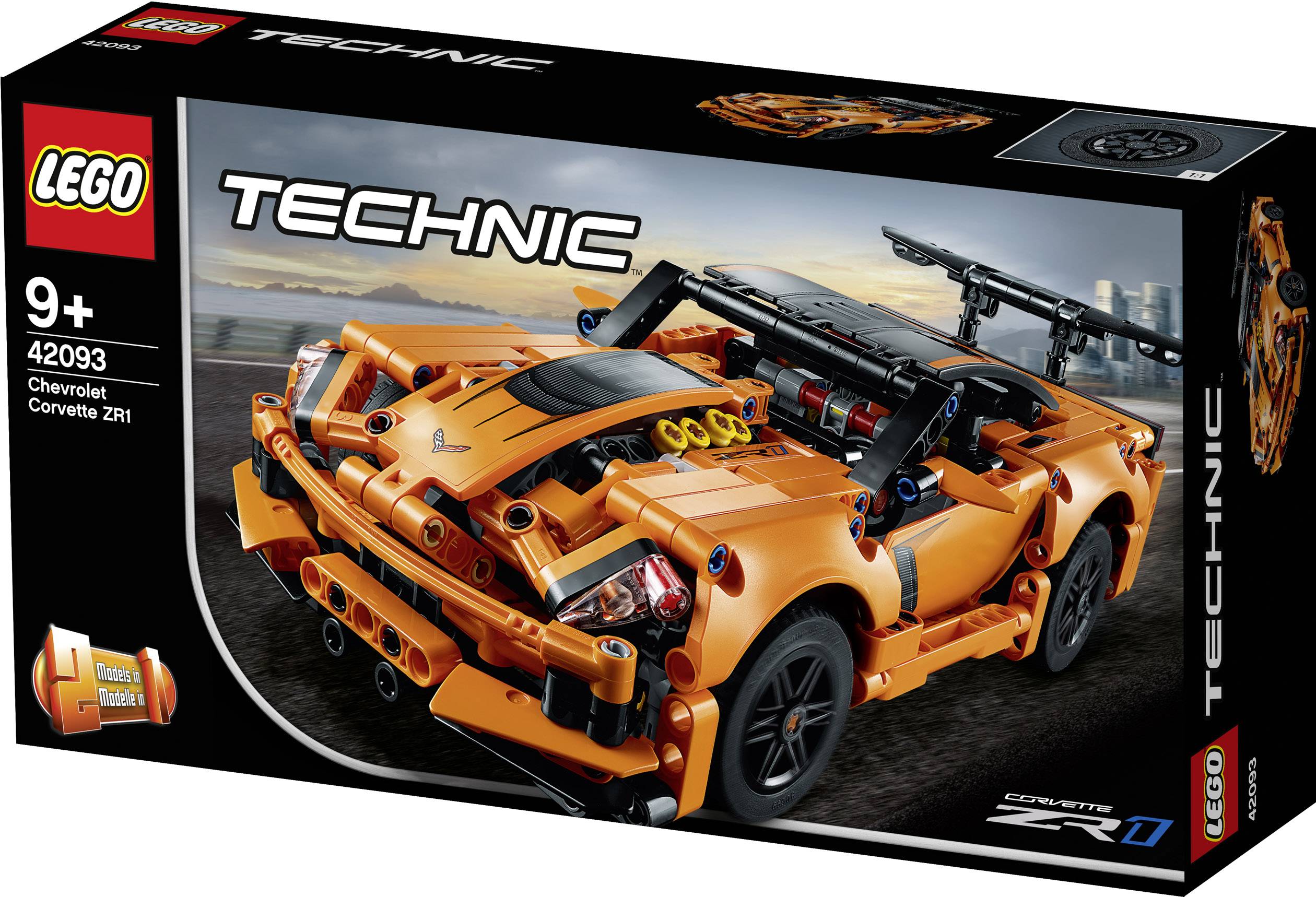 42093 LEGO® TECHNIC Chevrolet Corvette ZR1 Conrad.cz