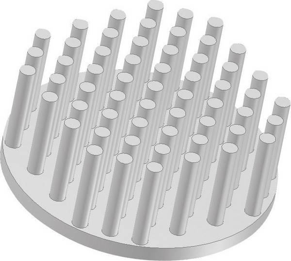 Fischer Elektronik 10006897 ICK S R A 40 x 20 chladič s piny 11.62 K/W (Ø x v) 40 mm x 20 mm