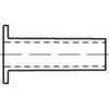 TOOLCRAFT TO-5454231 Pevné duté nýty 3 mm 100 ks