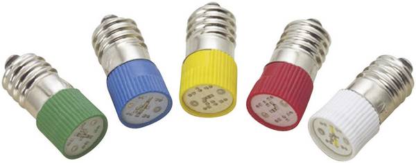 Barthelme 70113192 indikační LED bílá E10 6 V/DC, 6 V/AC 2.2 lm