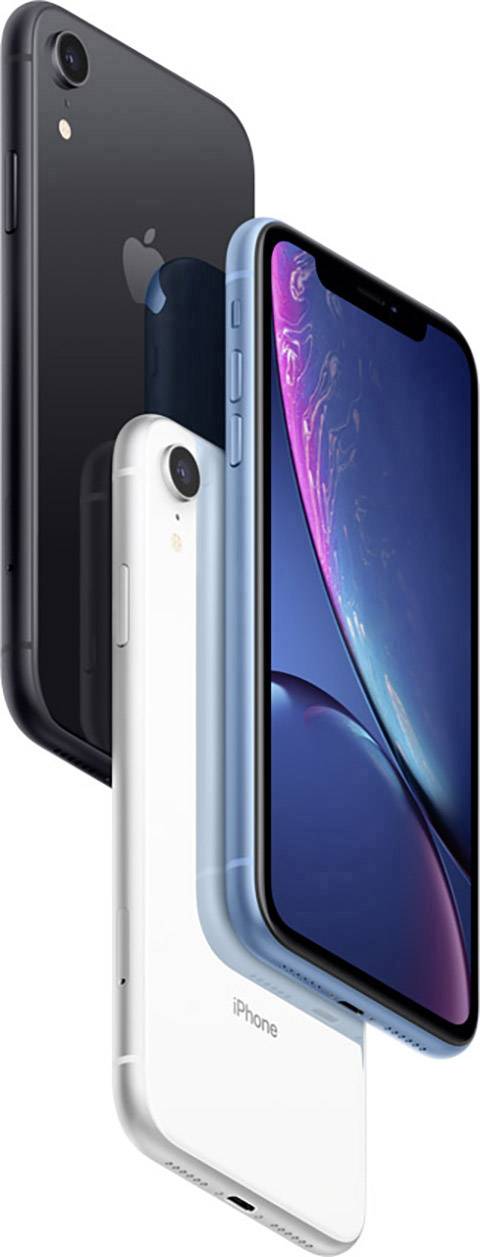 Apple refurbished iPhone XR repasované, stav velmi dobrý 64 GB 6.1 palec (15.5 cm) iOS 12 12 Megapixel černá-1