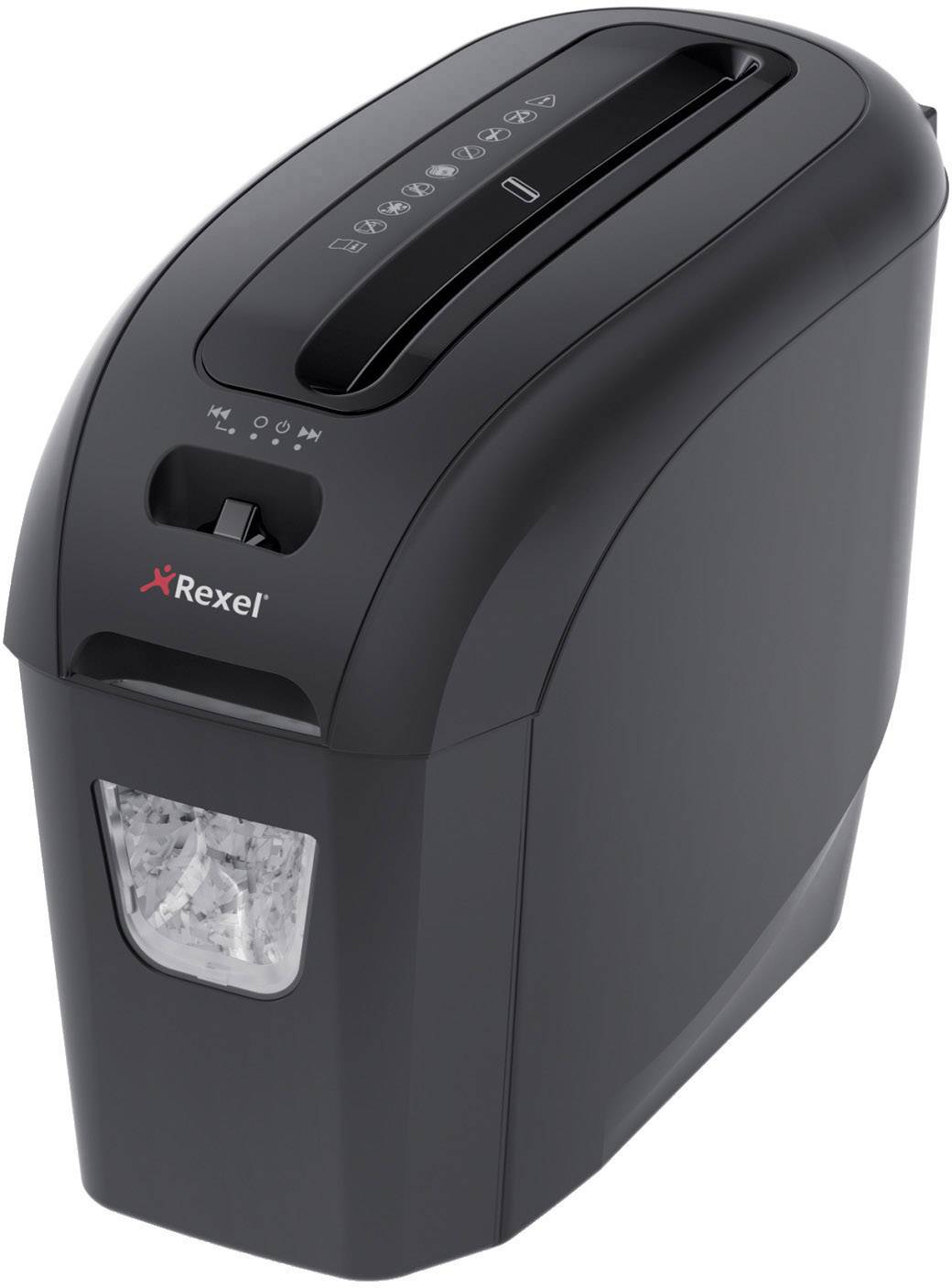 Rexel Prostyle+ 5 skartovačka 6 na kousky 4 x 40 mm 7.5 l Křížový řez kancelářské sponky, sponky do sešívačky, kreditní karty