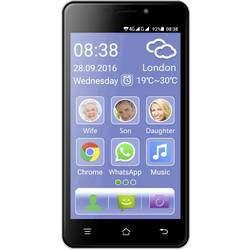 Smartphone pro seniory Switel eSmart M2, 12.7 cm (5 ", 8 GB, 8 MPix, černá