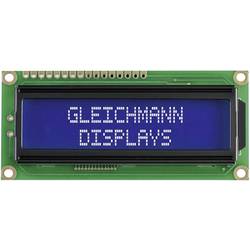 LED modul Gleichmann, GE-C1602B-TMI-JT/R, 13,2 mm, bílá/modrá