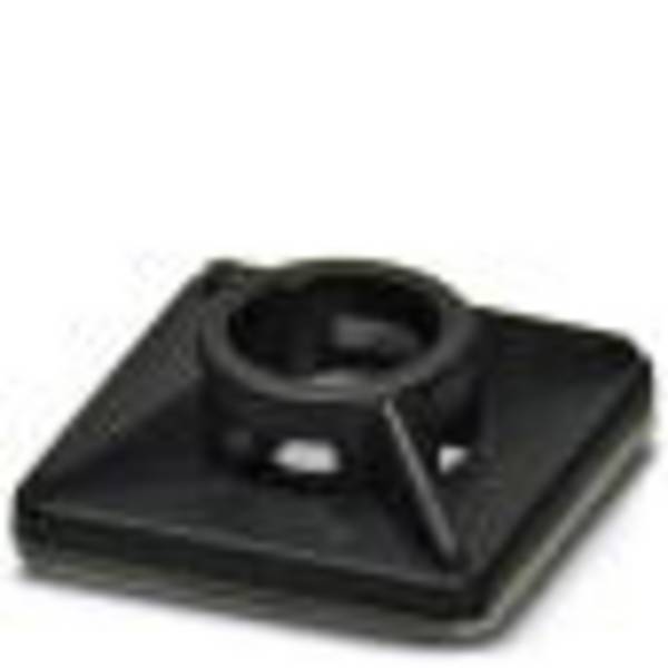 Phoenix Contact WT-BASE LS HF 4 BK držák kabelu samolepicí 3240707 Průměr kabelového svazku (rozsah) 19 mm (max)  4cestný vstup pro provlečení černá 100 ks