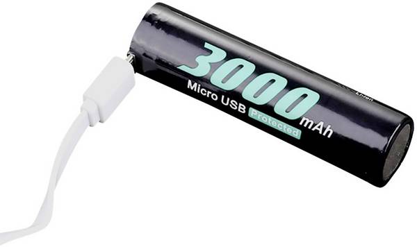Soshine 18650USB-3.7-3000 Akumulátor s připojením Micro USB-B 18650  Li-Ion 3.6 V 3000 mAh 1 ks
