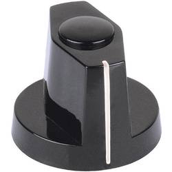 Otočný gombík Mentor 355.31, (Ø x v) 15 mm x 15.7 mm, čierna, 1 ks