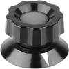 Mentor 474.61 474.61 otočný knoflík s ukazatelem černá (Ø x v) 59 mm x 35.5 mm 1 ks Piece