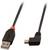 USB kabel se standardním USB konektorem na jedné straně a pravouhlým Micro-USB konektorem na straně druhé.