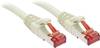 LINDY 47704 RJ45 síťové kabely, propojovací kabely CAT 6 S/FTP 2.00 m šedá s ochranou 1 ks