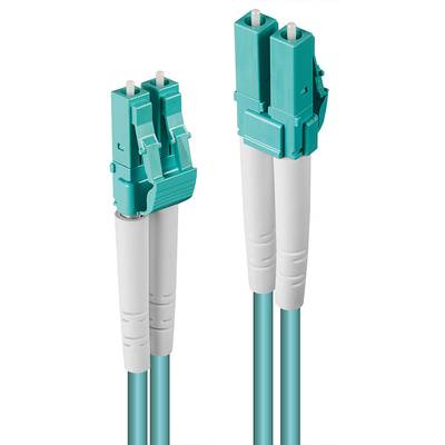 LINDY 46402 optické vlákno optické vlákno kabel [1x zástrčka LC - 1x zástrčka LC] 50/125 µ Multimode OM3 50.00 m