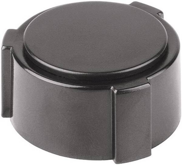 Mentor 4133.063 krytka knoflíku  černá  1 ks