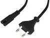 LINDY napájecí kabel [1x Euro zástrčka - 1x IEC C7 zásuvka] 5.00 m černá