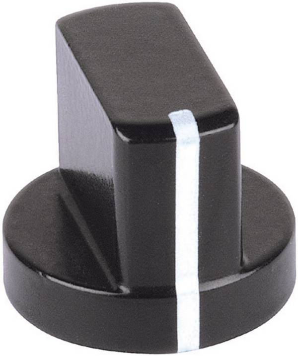 Mentor  5582.6631  5582.6631  otočný knoflík    černá  (Ø x v) 20 mm x 17 mm  1 ks