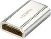 LINDY 41509 HDMI adaptér [1x HDMI zásuvka - 1x HDMI zásuvka] kov