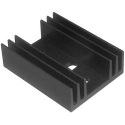Lisovaný chladič TRU COMPONENTS TC-V4330K-203 1586574, 11 K/W, (d x š x v) 29 x 11.5 x 37.5 mm