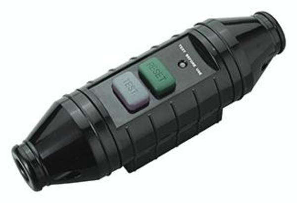 Bachmann 919.189 mezizásuvka s proudovým chráničem  PRCD 250 V černá IP55