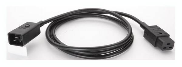 Bachmann 356.174 IEC kabel  černá 2.00 m