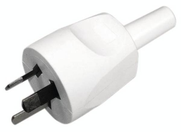 Bachmann 910.282 zástrčka plast  250 V bílá IP20