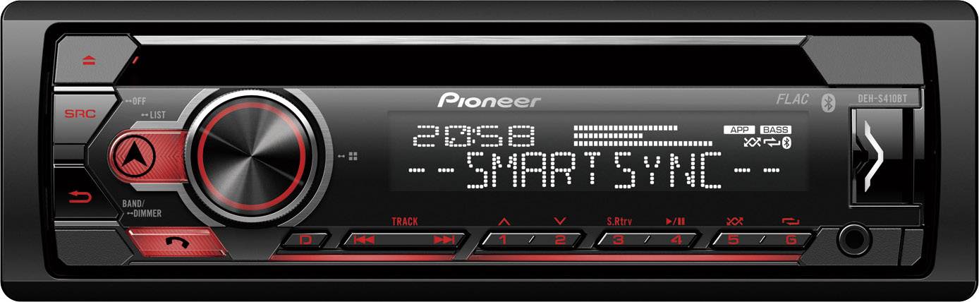 Pioneer DEH-S410BT autorádio Bluetooth® handsfree zařízení