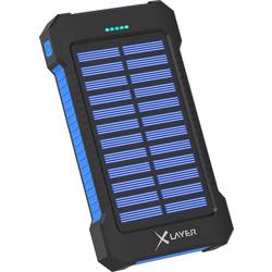 Solární nabíječka Xlayer Powerbank Plus 215869, 8000 mAh, 5 V