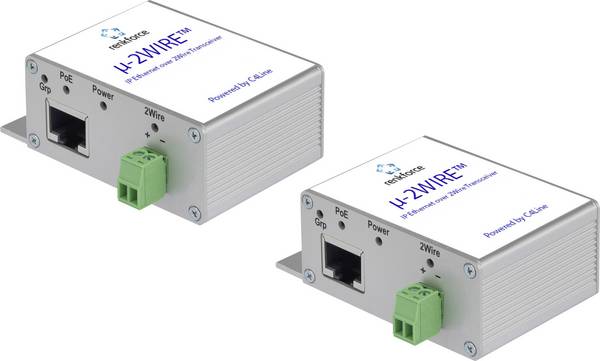 Renkforce RF-3684874 rozšíření sítě dvoulinkový dosah (max.): 300 m 2 ks 200 MBit/s s funkcí PoE