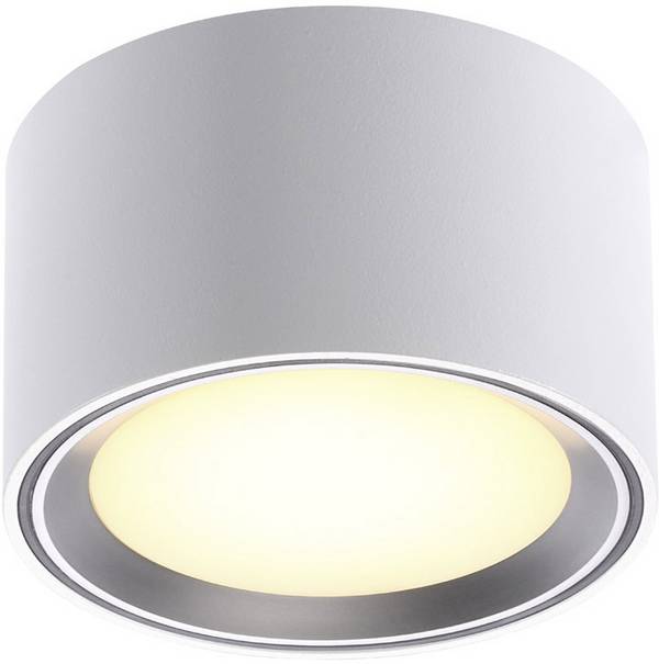 Nordlux Fallon LED osvětlení na stěnu/strop  LED pevně vestavěné LED 5.5 W  teplá bílá bílá, nerezová ocel kartáčovaná