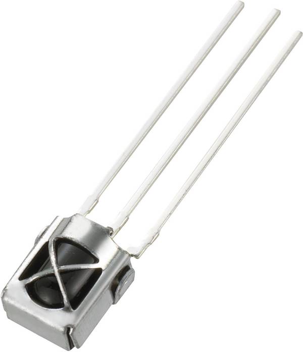 TRU COMPONENTS OS-1838 IR přijímač zvláštní tvar axiální  38 kHz  940 nm 35 °