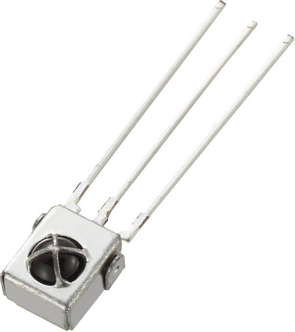 TRU COMPONENTS OS-1638 IR přijímač zvláštní tvar axiální  38 kHz  940 nm 45 °