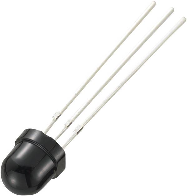 TRU COMPONENTS OS-0038N IR přijímač zvláštní tvar axiální  38 kHz 5.8 mm 940 nm 35 °