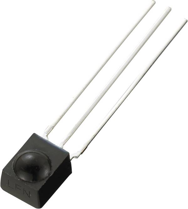 TRU COMPONENTS OS-0038K-K IR přijímač zvláštní tvar axiální  38 kHz  940 nm 45 °